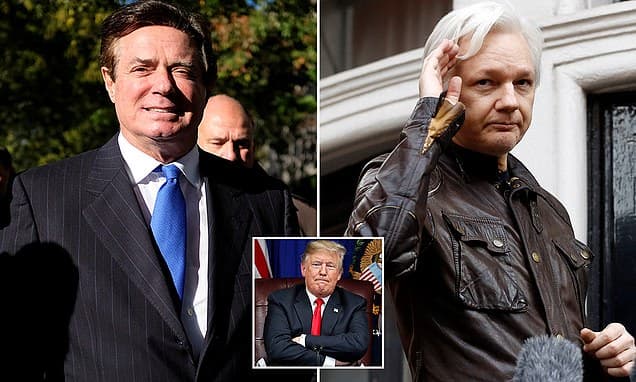 Menaxheri i fushatës së Trump mbajti bisedime sekrete me Assange, para se të publikoheshin e-mailet e hakeruara nga Rusia