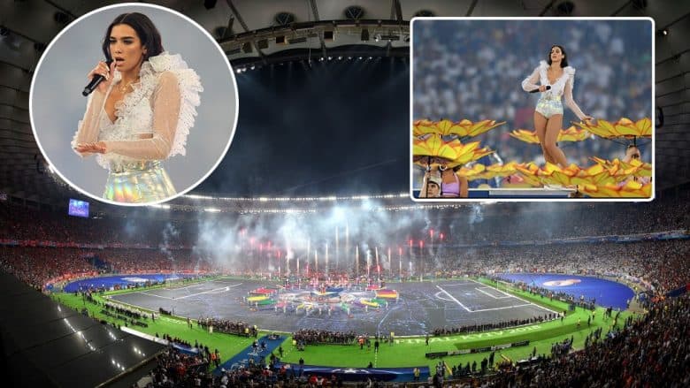 Interpretimi magjik i Dua Lipës në ceremoninë e hapjes në finalen e “Champions League” (VIDEO)