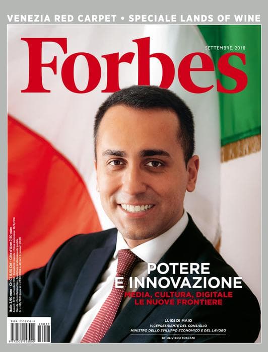 Di Maio në kopertinën e “Forbes” dhe koincidenca ironike e fotos