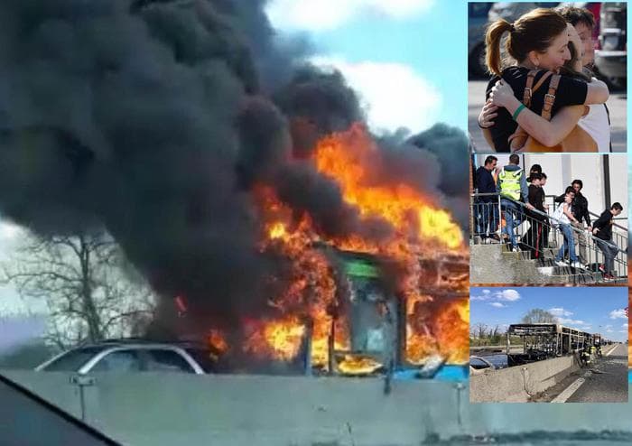 Milano, një emigrant merr peng autobusin me nxënës