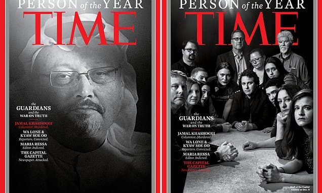 Jamal Khashoggi në mesin e “Guardianëve”, të përzgjedhur nga “TIME” si personazhet e vitit