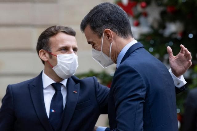 Takoi presidentin francez, kryeministri spanjoll vetëkarantinohet