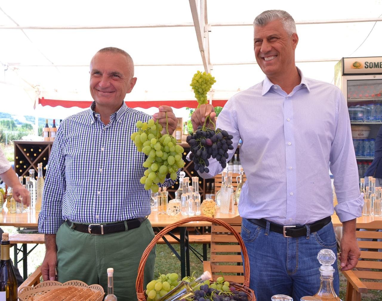 Festa e vjeljes së rrushit/ Meta: Shkëmbimet mes Shqipërisë dhe Kosovës të rriten edhe më tej