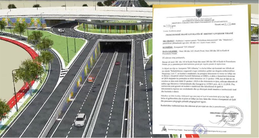 Tenderi i Unazës së Re, ARRSH kallëzon kompaninë “DH Albania” në Prokurori