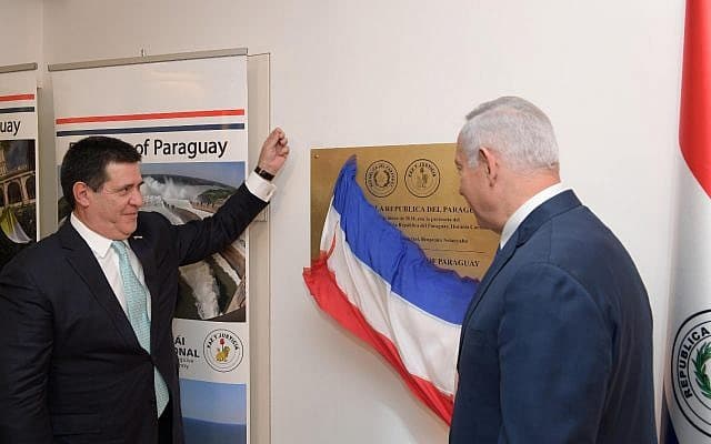 Paraguai largon ambasadën nga Jeruzalemi, e kthen përsëri në Tel Aviv, reagon ashpër Izraeli