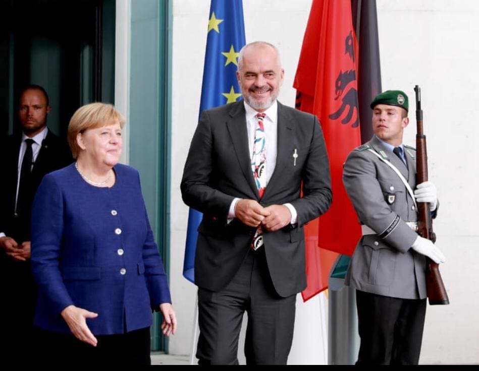 Rama pas takimit me Merkel: I inkurajuar nga vlerësimet e saj pozitive ndaj Shqipërisë
