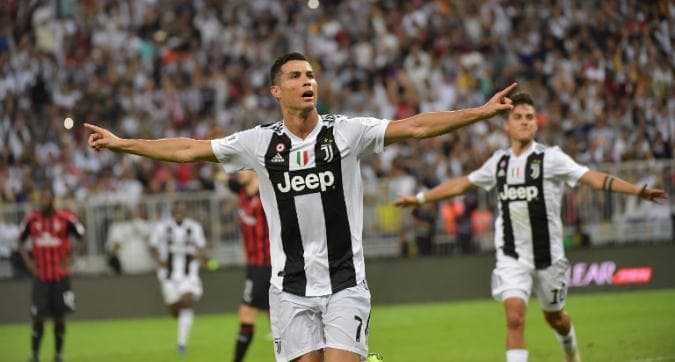 Ronaldo i dhuron Superkupën Juves pasi mposht Milanin në finale (VIDEO)