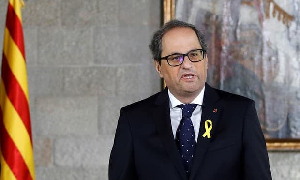 Quim Torra betohet si presidenti katalanas mes pretendimeve ksenofobike
