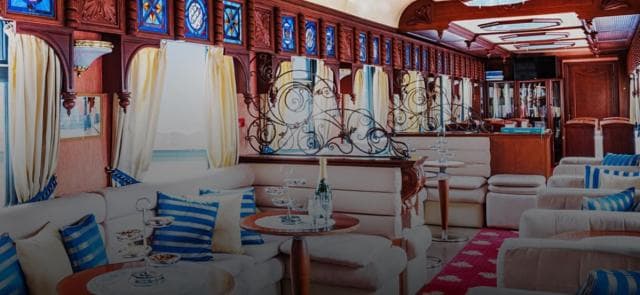 FOTO/ Udhëtimi më luksoz me tren në Rusi, kushton 15,000 dollarë