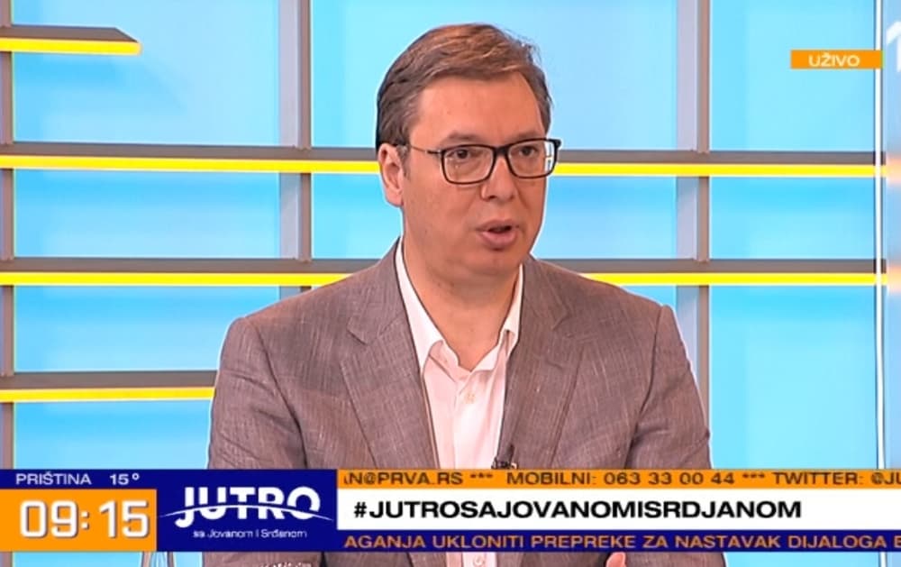 Vuçiç: Do t'i kërkoj amerikanëve ndihmë për të shfuqizuar taksën e Prishtinës zyrtare