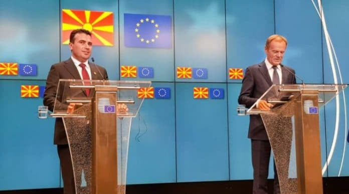 Tusk takon Zaev: Kjo javë ishte frytdhënëse për aspiratat e Ballkanit Perëndimor